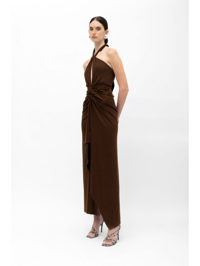 Φόρεμα&nbsp;Canela&nbsp;brown&nbsp;